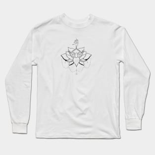 Lotus Blossom Long Sleeve T-Shirt